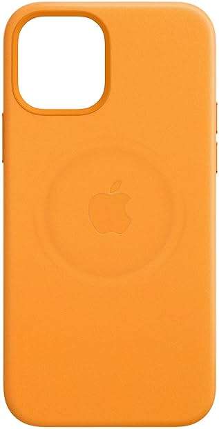 Apple iPhone 12 and iPhone 12 Pro Leather Case with Magsafe - California Poppy - Image 6