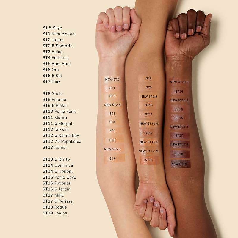 ILIA - Super Serum Skin Tint SPF 40 | Lightweight Foundation With Mineral SPF | Hydrate, Smooth, Plump | Non-Comedogenic, Clean, Cruelty-Free & Vegan (Bom Bom ST5, 1 fl oz | 30 ml) - Image 10