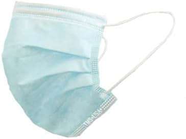 TAIJI Medical Supplies TMS Consumer Series 3-Layer Face Mask by US98, Made in USA F3502 LV2 96% Filtration, Soft, Hypoallergenic and Highly Breathable, Premium Latex-free, Single-Use, 50-Count Box. - Image 1
