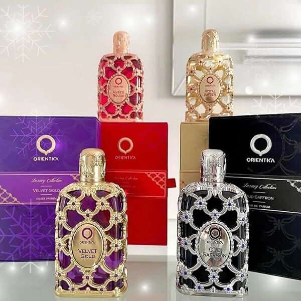 Orientica Luxury Amber Rouge Eau De Parfum 2.7oz/80ml - Notes of Amber Saffron, Jasmine & Orange - Woody, Floral Arabic Perfumes for Women & Men - Perfumes Arabes de Mujer y Hombres - Image 8