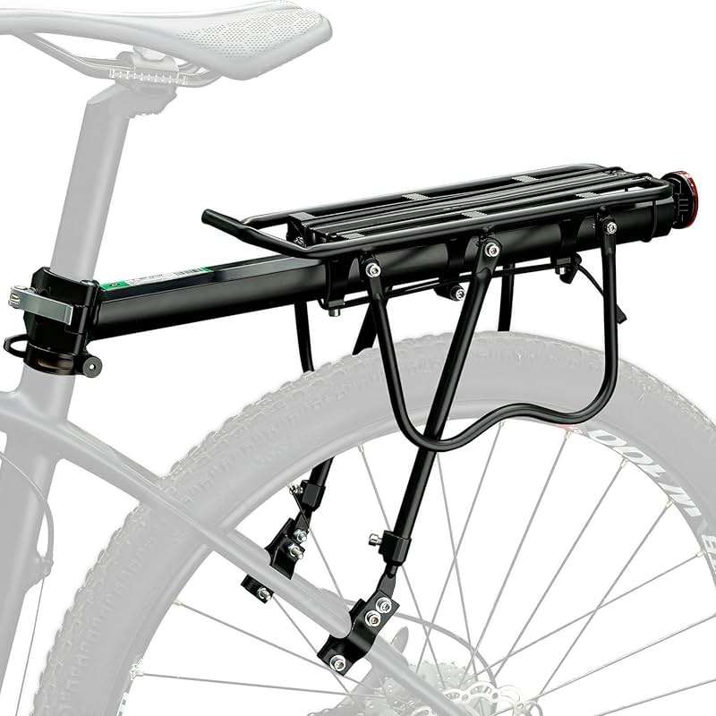 ROCKBROS Rear Bike Rack Quick Release Bike Cargo Rack Luggage Bike Rack Rear Mountain Bike Rack - Image 1
