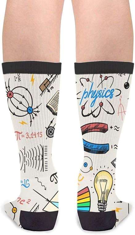 MOLIAN Unisex Novelty Crew Socks Casual Funny Crazy Dress Socks - Image 2