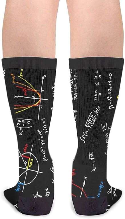 MOLIAN Unisex Novelty Crew Socks Casual Funny Crazy Dress Socks - Image 2