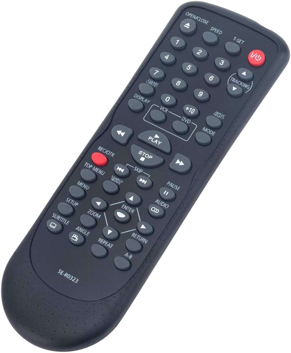 SE-R0323 SER0323 Replace Remote Control fit for Toshiba DVD Video VCR Combo Player SD-V296 SD-V296KU SD-V296KC SDV296 SDV296KU SDV296KC Cassette Recorder - Image 1