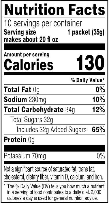 Gatorade G Powder 10ct Punch, Mixed Fruit, 10 Count - Image 2