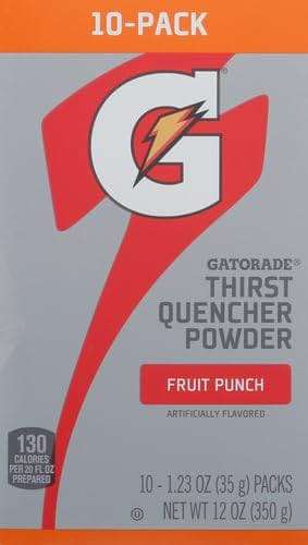 Gatorade G Powder 10ct Punch, Mixed Fruit, 10 Count - Image 4