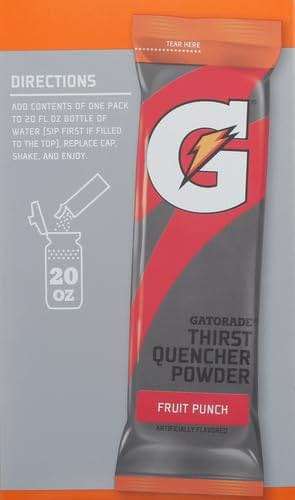 Gatorade G Powder 10ct Punch, Mixed Fruit, 10 Count - Image 5
