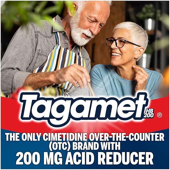 Tagamet HB 200 mg Cimetidine Acid Reducer and Heartburn Relief, Relieves and Prevents Indigestion, 70 Count - Image 2