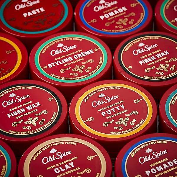 Old Spice Hair Styling Putty for Men, High Hold Matte Finish, 2.22 Oz Each, Twin Pack, NEW Formula - Image 8