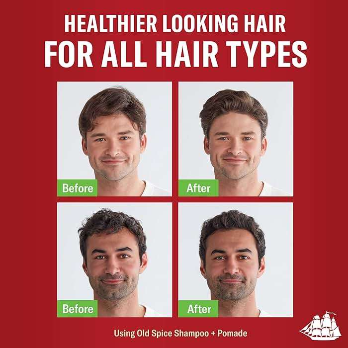 Old Spice Mens 2-in-1 Shampoo and Conditioner Set, Fiji, Coconut & Tropical Wood Scent, For All Hair Types, Healthier, Fuller, Moisturized Looking Hair, 21.9 fl oz Each, Twin Pack - Image 4