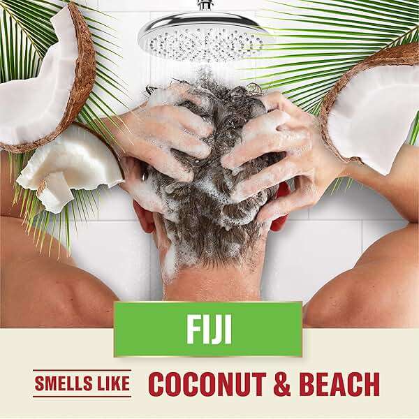 Old Spice Mens 2-in-1 Shampoo and Conditioner Set, Fiji, Coconut & Tropical Wood Scent, For All Hair Types, Healthier, Fuller, Moisturized Looking Hair, 21.9 fl oz Each, Twin Pack - Image 6
