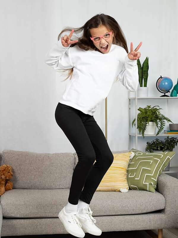 Popular Girls Buttery Soft Ankle Legging - 2 Pack - Image 2