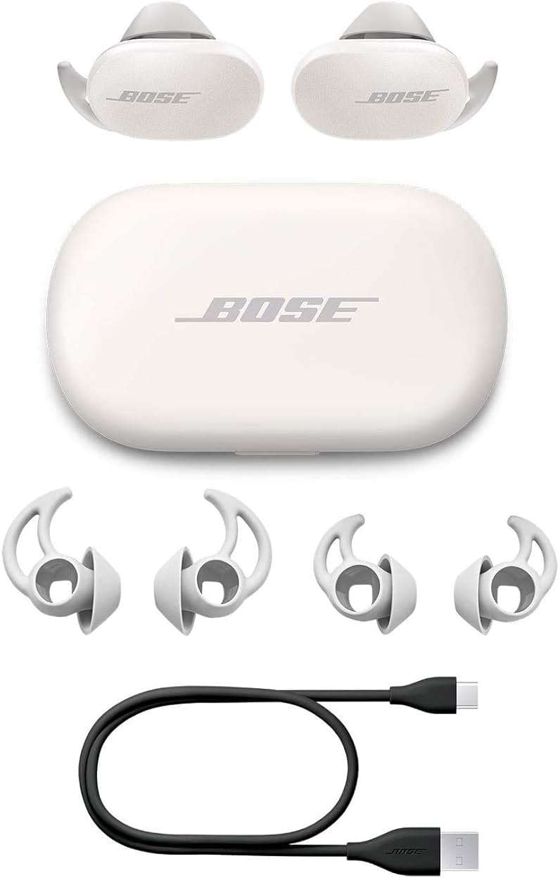 Bose QuietComfort II In-Ear True Wireless Earbuds - Soapstone (Renewed) - Image 3