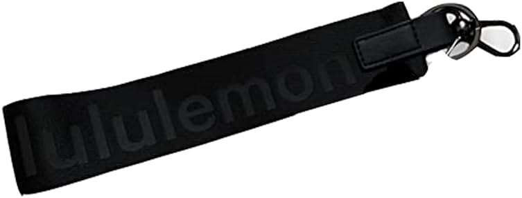 Lululemon Never Lost Key Chain 9" (Black/Super Dark) - Image 1