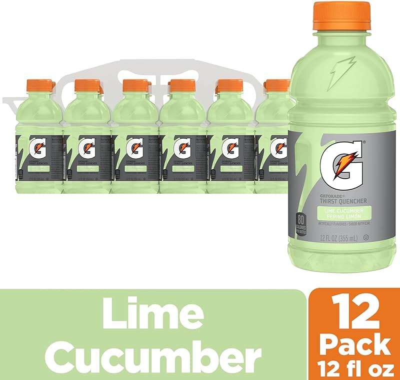 Gatorade Thirst Quencher, Lime Cucumber, 12 Fl Oz (Pack of 12) - Image 3