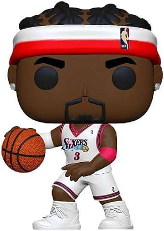 Funko POP NBA: Legends - Allen Iverson (Sixers Home), Multicolor - Image 4