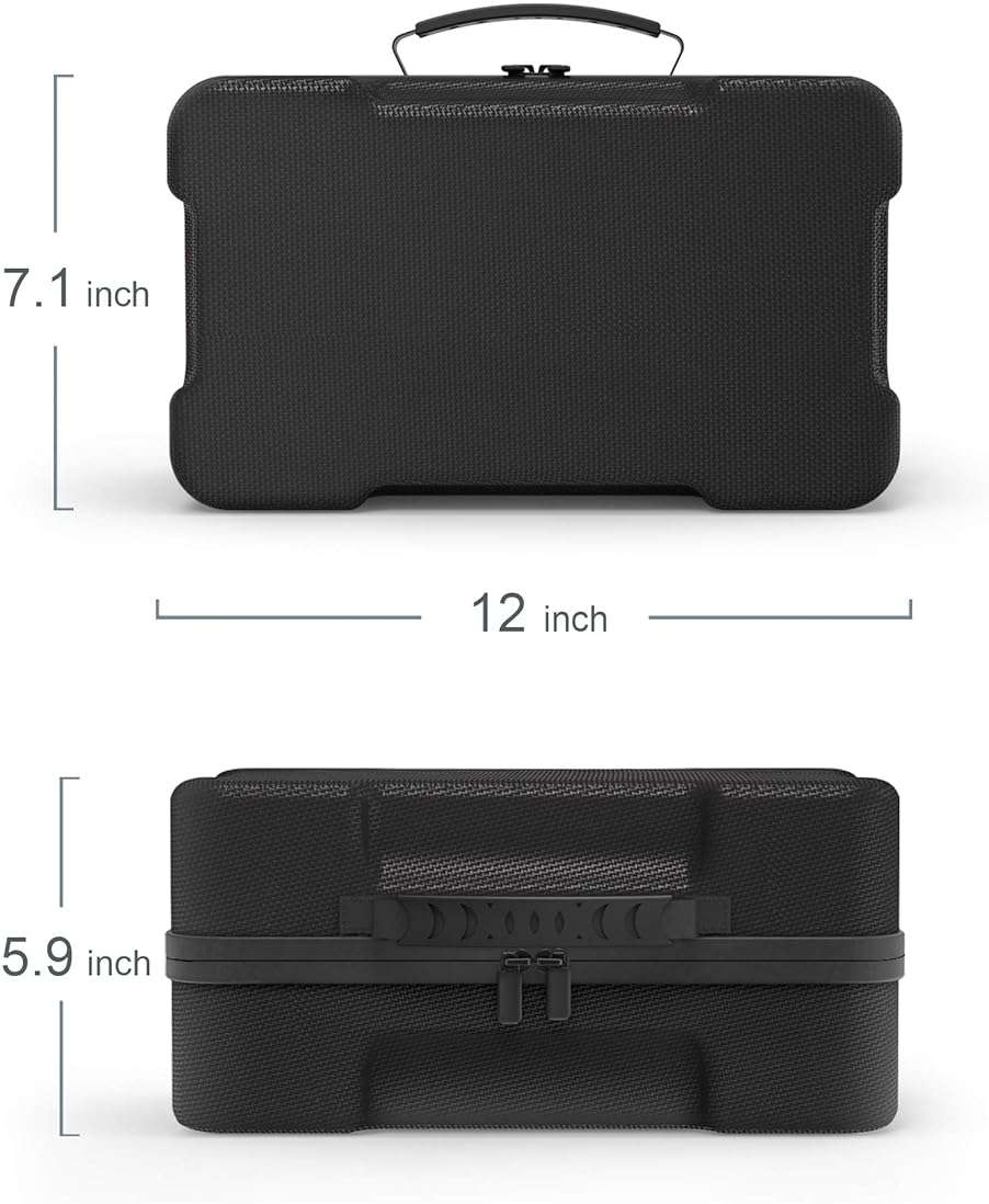SHBC Hard Carrying Case Compatible with Xbox Series S Game Console Travel Storage Bag for Wireless Controllers and Accessories - Image 3