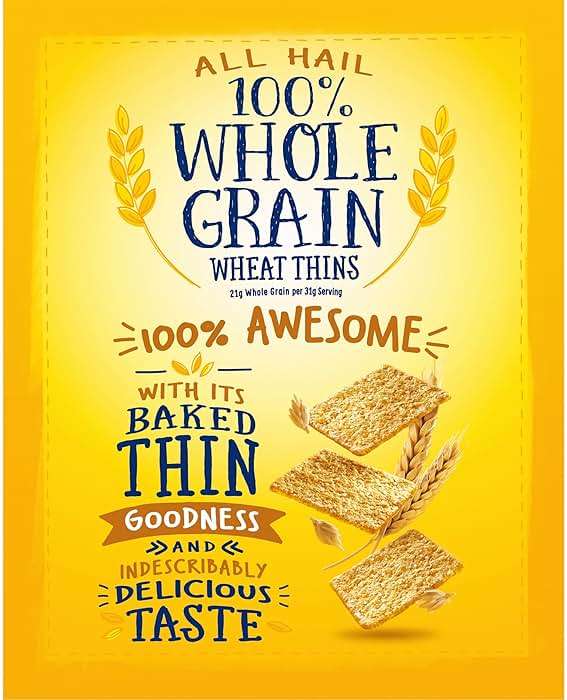 Wheat Thins Original Snacks, Whole Grain Wheat Crackers, Snack Crackers, Party Size, 20 oz - Image 15