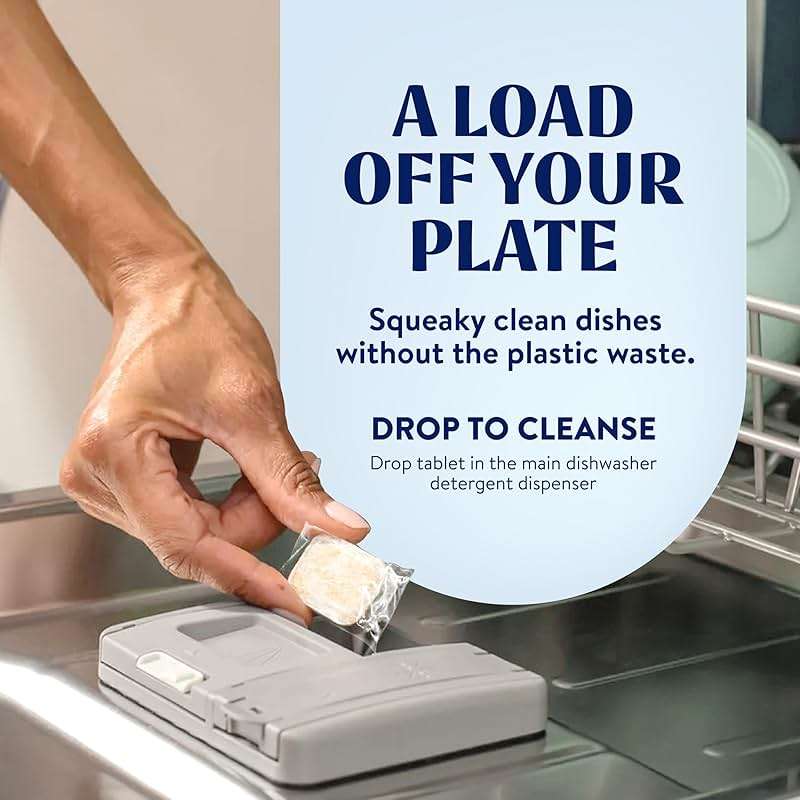 Cleancult Ultra Power Dishwasher Detergent Pods for Sparkling Streak-Free Shine, All-In-One, No Plastic Waste, 32 Count - Image 5