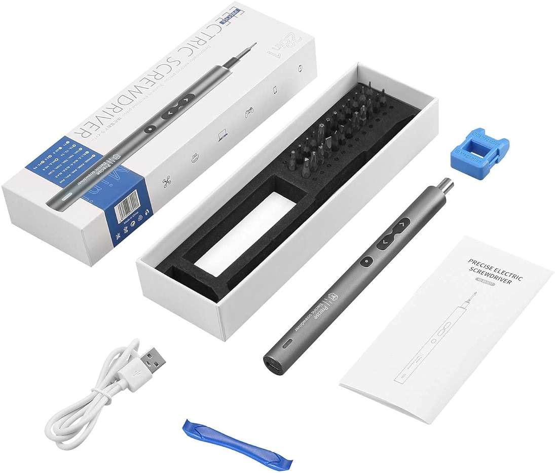 ORIA Electric Screwdriver, 28 in 1 Mini Precision Screwdriver Set, Rechargeable Repair Tools Kit, with Type-C Charging for Smartphones,Toys, PC - Image 8