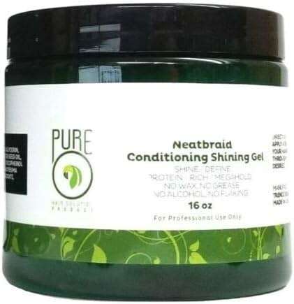 Pure O Natural Neatbraid Beauty Professional Conditioning Shining Gel 16 oz - Image 1