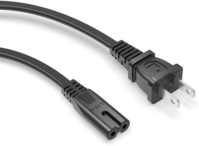 Superer 2 Prong AC Charger Cord Fit for ONN 100008736, Fit for JBL Partybox 310 110, 320 120 1000 710 100 300 On-The-Go Speaker Charging Replacement Power Supply - (ETL Listed Cable) - Image 1