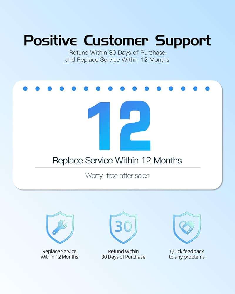 Superer 2 Prong AC Charger Cord Fit for ONN 100008736, Fit for JBL Partybox 310 110, 320 120 1000 710 100 300 On-The-Go Speaker Charging Replacement Power Supply - (ETL Listed Cable) - Image 6