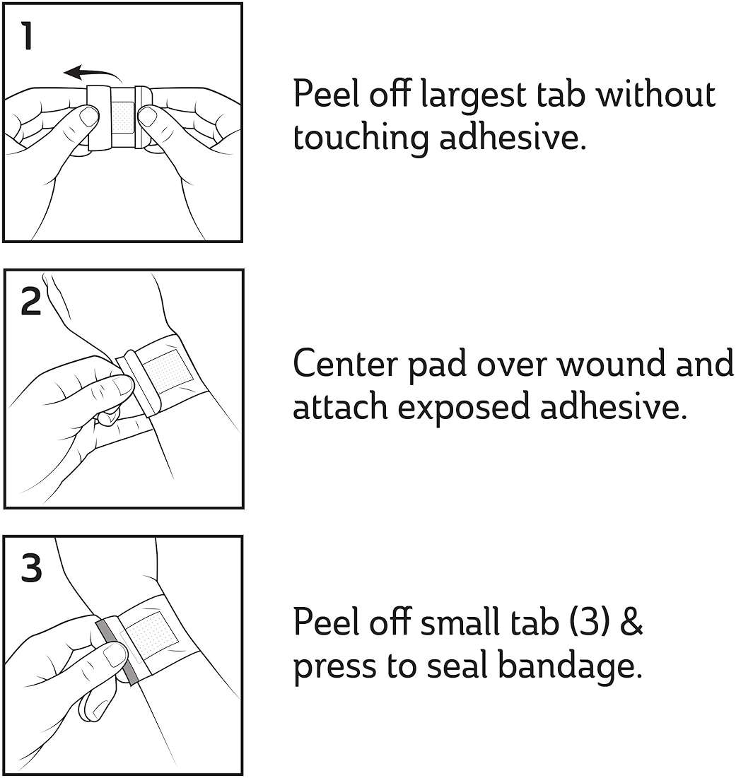 Curad Waterproof Bandage Variety Pack, 3 Styles Included; Assorted Size, 120 Bandages - Image 7