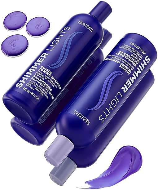 Clairol Professional Shimmer Lights Purple Shampoo| Neutralizes Brass & Yellow Tones | For Blonde, Silver, Gray & Highlighted Hair - Image 8