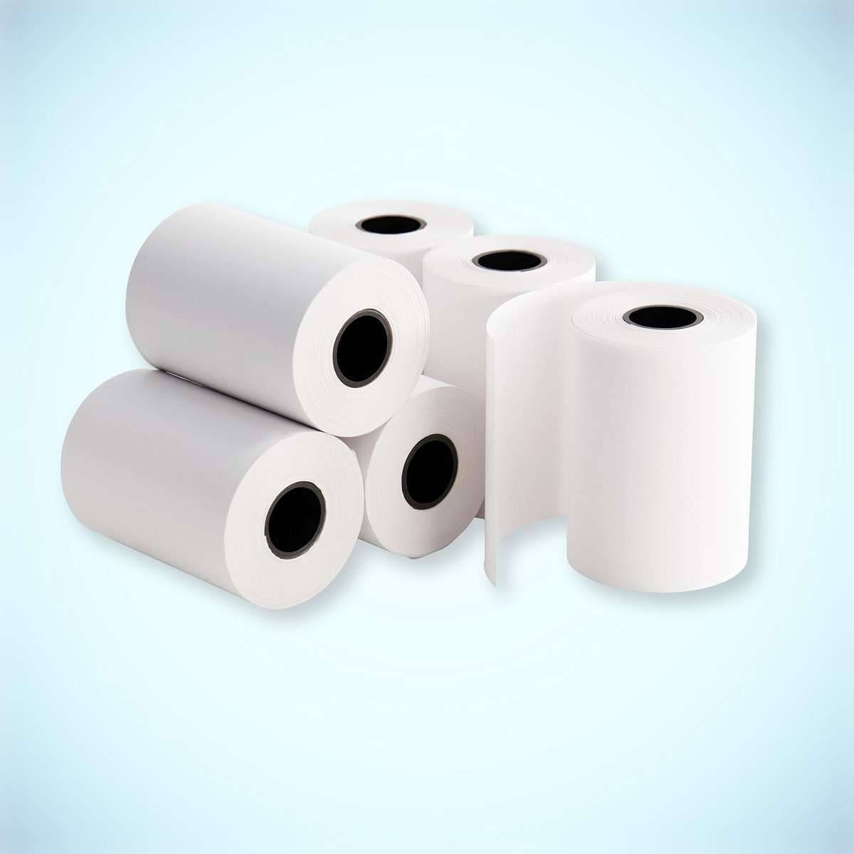ReceiptPaperPro 2 1/4” x 65 ft Thermal Receipt Paper Rolls, fits Ingenico Desk 3500 Desk 5000 Move 5000 Verifone t650 Pax a920, 50 Rolls/Case - Image 6