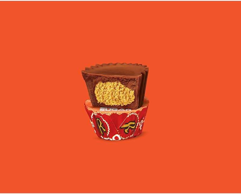REESE'S Zero Sugar Miniatures Chocolate Peanut Butter Cups, Candy Bag, 5.1 oz - Image 7
