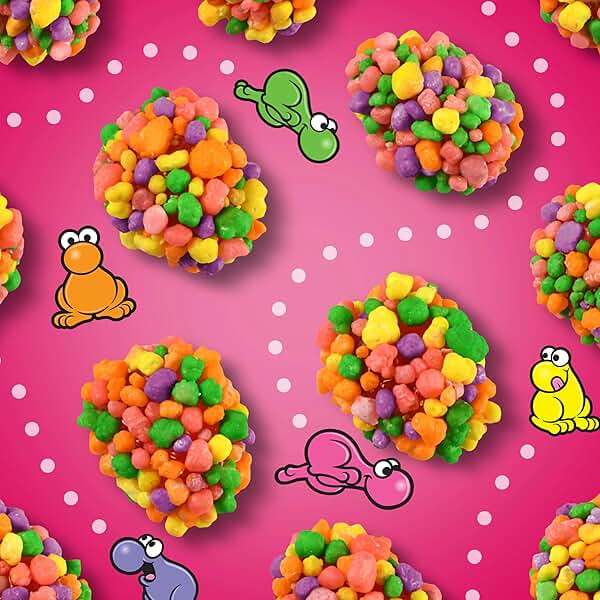 NERDS Gummy Clusters Candy, Rainbow, Crunchy and Gummy, 3 oz (Pack of 12) - Image 6