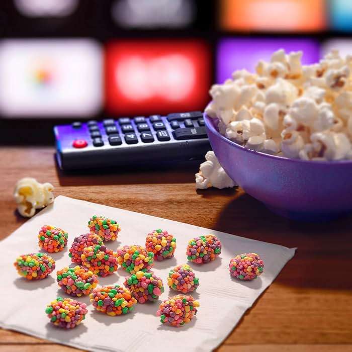 NERDS Gummy Clusters Candy, Rainbow, Crunchy and Gummy, 3 oz (Pack of 12) - Image 7