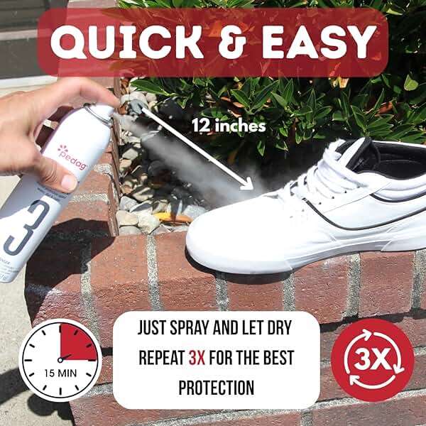 Pedag PFAS-Free Waterproofer | German Made | Heavy Duty Waterproof and Stain Repellent | Canvas & Fabric Spray Protector | Waterproofing Spray and Guard for Boots, Shoes, Tents, Hats, Jackets | 1 Can - Image 3
