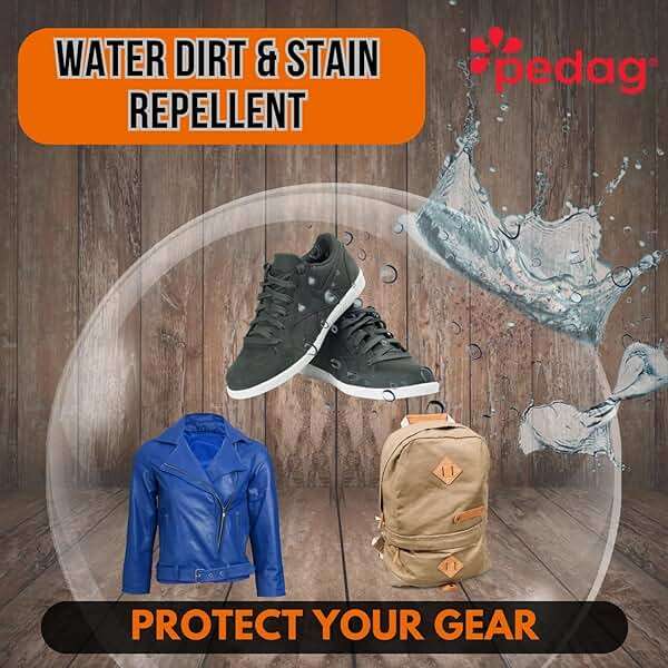 Pedag PFAS-Free Waterproofer | German Made | Heavy Duty Waterproof and Stain Repellent | Canvas & Fabric Spray Protector | Waterproofing Spray and Guard for Boots, Shoes, Tents, Hats, Jackets | 1 Can - Image 6