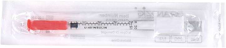 Brandzig U-40 Pet Insulin Syringes 29G 1/2cc, 1/2" 100-Pack - Image 5