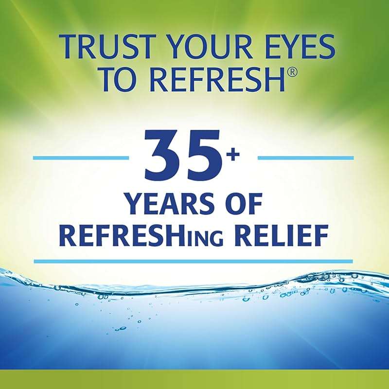 Refresh Relieva PF Lubricant Eye Drops for Dry Eyes, Preservative-Free, 0.01 Fl Oz Single-Use Containers, 30 Count - Image 3