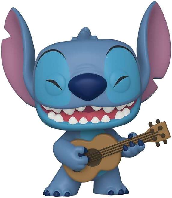 Funko Pop Disney: Lilo & Stitch - Stitch with Ukelele - Collectable Vinyl Figure - Gift Idea - Official Merchandise - Toys for Kids & Adults - Cartoon/Animation Fans - Model Figure for Collectors - Image 4