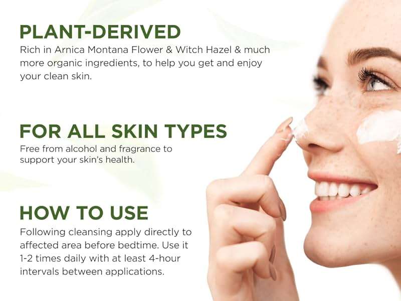 Cystic Acne Spot Treatment – Tea Tree Acne Cream – Fast-Acting Acne Spot Corrector for Face, Pimples & Blemishes – Non-Greasy, Gentle Formula – 1oz – by WELLUTION - Image 7