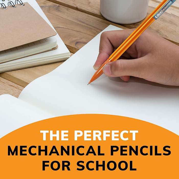 BIC Xtra Smooth Bright Edition Mechanical Pencils, 0.7 mm Medium Point, Bulk School Supplies for Students and Teachers, 40-Count Pack - Image 5