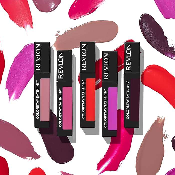 Revlon ColorStay Satin Ink Liquid Lipstick, Longwear Rich Lip Colors, Formulated with Black Currant Seed Oil, 022 Black Cherry, 0.17 fl oz - Image 10