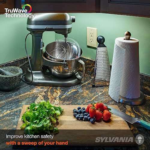 LEDVANCE Sylvania TruWave Natural Series Long Solid Connector for Under Cabinet Light System - 1 Pack, White (61811) - Image 2