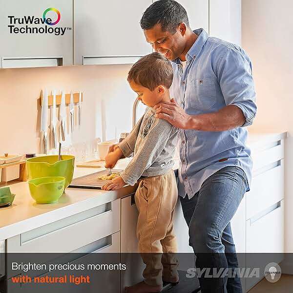 LEDVANCE Sylvania TruWave Natural Series Long Solid Connector for Under Cabinet Light System - 1 Pack, White (61811) - Image 5