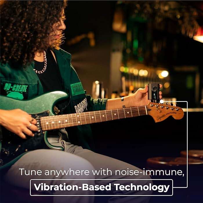 ROADIE 3 | Smart Automatic Guitar Tuner, Metronome & String Winder | For Electric Guitars, Acoustic Guitars, 12-String Guitars, Ukulele, Banjo, Mandolin | 150+ Alternate Tunings - Image 3
