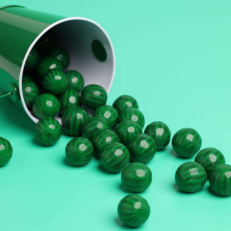 Gumballs for Gumball Machine Refills - Watermelon Large Gumball - 1 Inch Gum Ball for Vending Machine - Assorted Colors Chewing Gum - Bubble Gum Bulk 1.7 Lb - Image 9