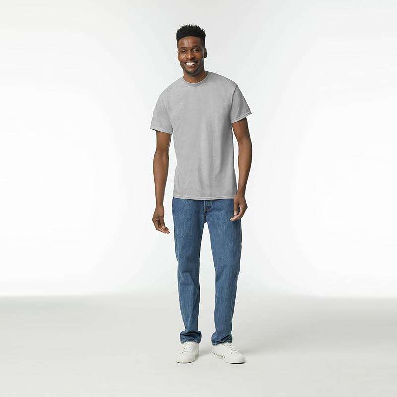 Gildan Unisex-Adult DryBlend T-Shirt, Style G8000, Multipack - Image 6