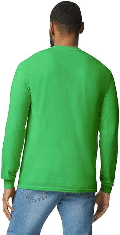 Gildan Adult Heavy Cotton Long Sleeve T-Shirt, Style G5400, 2-Pack - Image 3