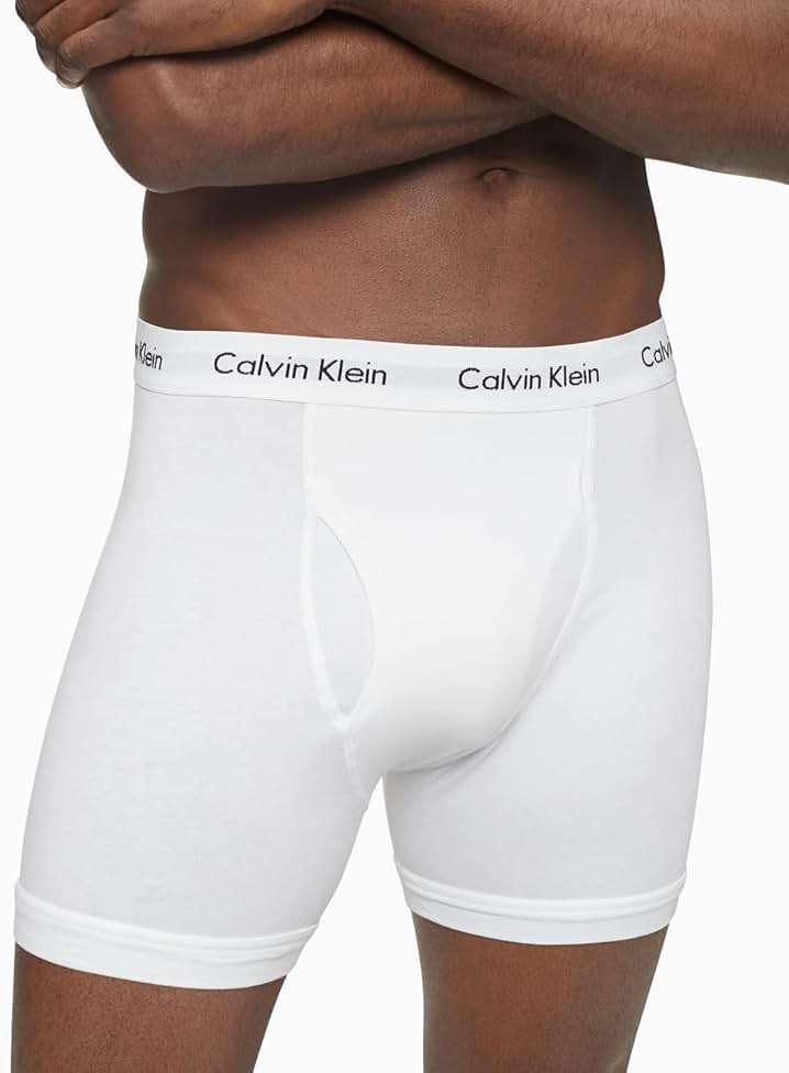 Calvin Klein Men's Cotton Stretch 3-Pack Boxer Brief - Image 3