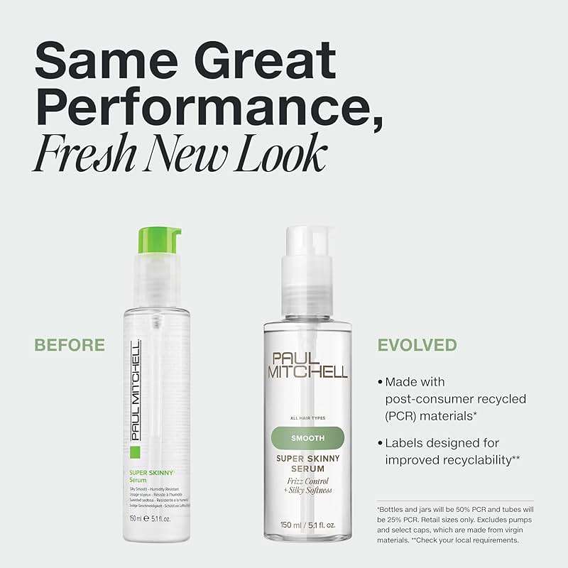 Paul Mitchell Super Skinny Serum Blowout Primer, Speeds Up Drying Time, Humidity Resistant, For All Hair Types - Image 2