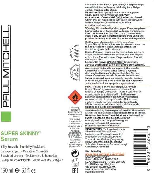 Paul Mitchell Super Skinny Serum Blowout Primer, Speeds Up Drying Time, Humidity Resistant, For All Hair Types - Image 11